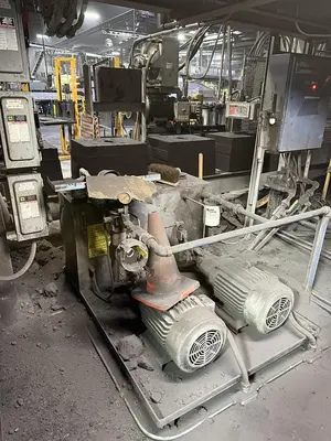 USED 2019 INDUCTOTHERM 5 TON PRESSURE POUR FURNACE