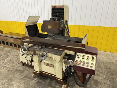 12" X 24" ACER MODEL #AGS-1224AHD HYDRAULIC HORIZONTAL SURFACE GRINDER: STOCK #23370