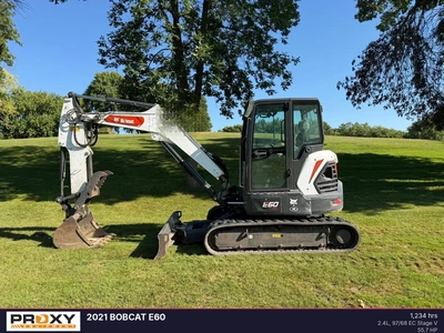 Used 2021 BOBCAT E60 Excavators Minnesota US | Proxy Equipment #1438827
