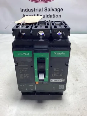 Square D 150 Amp Molded Case Circuit Breaker; HGF36150