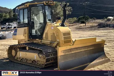 Used 2024 KOMATSU D39PX-24 Bulldozers California US | Proxy Equipment #1383669