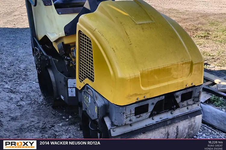 Used 2014 WACKER NEUSON RD12A Tandem Rollers Florida US | Proxy Equipment #1384923