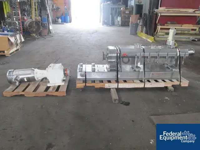 Used Readco 5" Readco Twin Screw Processor, S/S Agitators, Blenders, Mixers Ohio US | Federal Equipment Company #130106