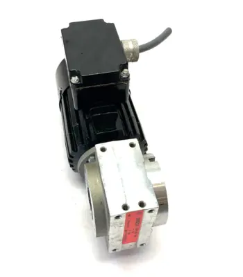 USED BOSCH REXROTH BODINE AC MOTOR TYPE 34Y6BFPP, 3842503062 GEAR UNIT