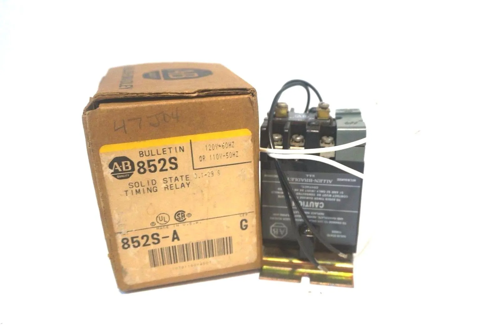 NEW ALLEN BRADLEY 852S-A TIMING RELAY SER.G 852SA