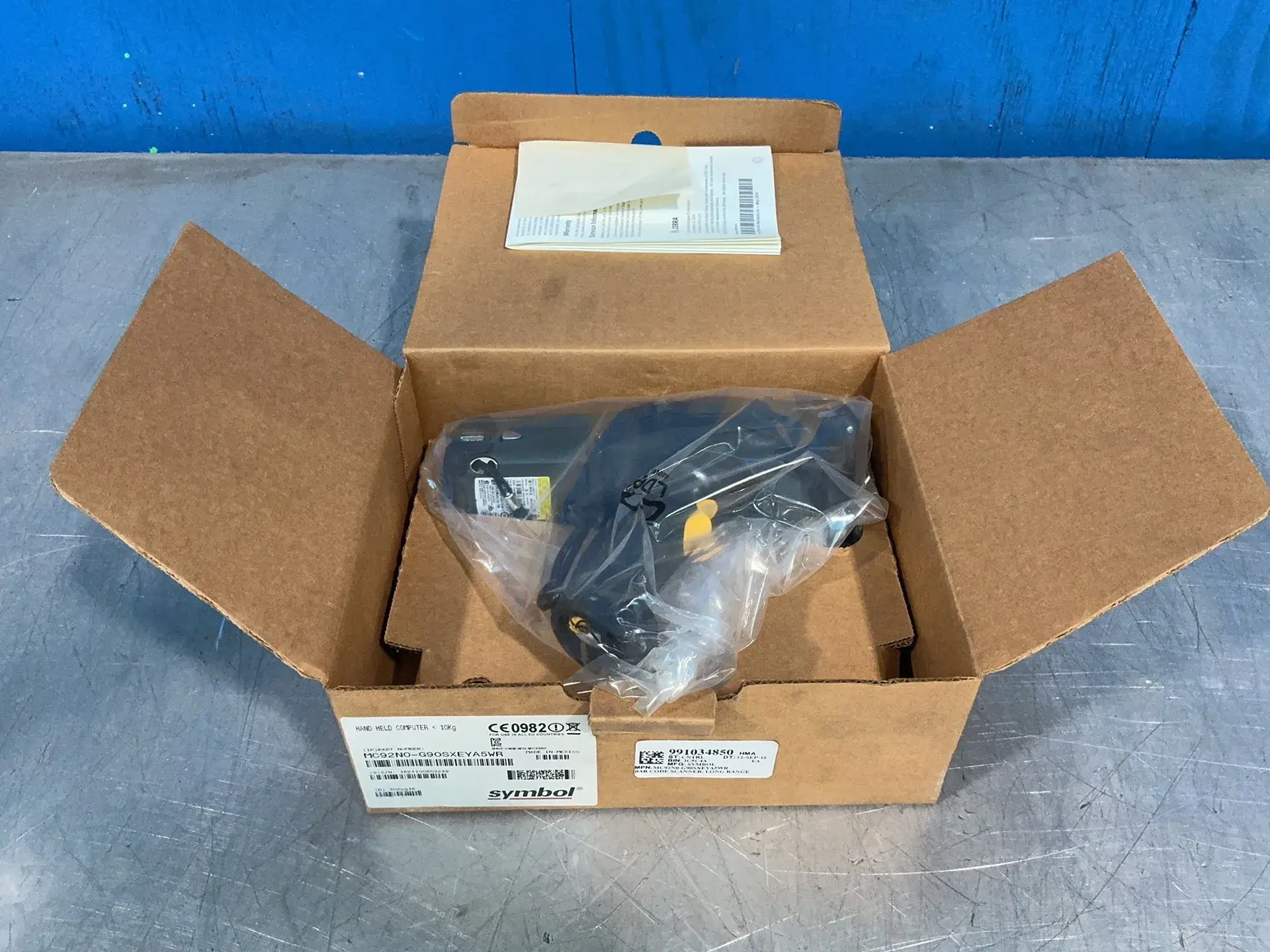 Used SYMBOL MC92N0G90SXEYA5WR Barcode Scanners Ohio US | HGR 24 #1301639