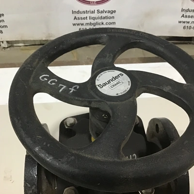 Saunders Crane UL-1040 Cast Iron Diaphragm Valve