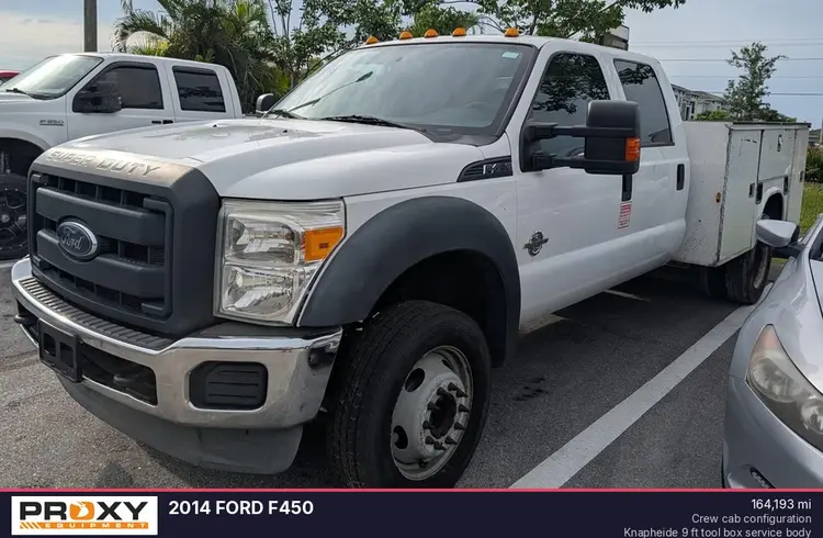 Used 2014 FORD F450 Service & Utility Trucks Florida US | Proxy Equipment #1385235