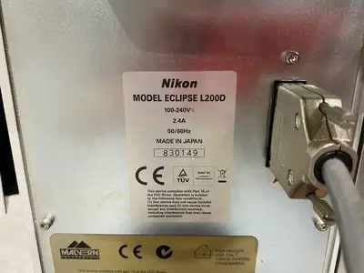 Used NIKON ECLIPSE L200D PRECISION INSPECTION MICROSCOPE Microscope Accessories | Maverick Industrial Sales #1099641