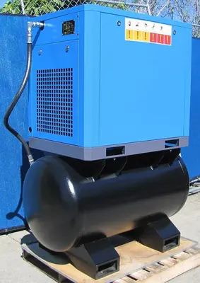 2025 Maximus 10 HP Rotary Screw Air Compressor with 80 Gallon Tank 230V 3 Phase