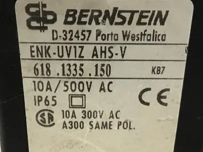 USED BERNSTEIN ENK-UV1Z AHS-V