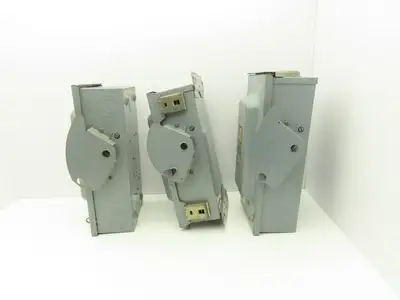 Square D Safety Disconnect Switch 600VAC 60A Fused/Non-Fused Mixed Lot of 3
