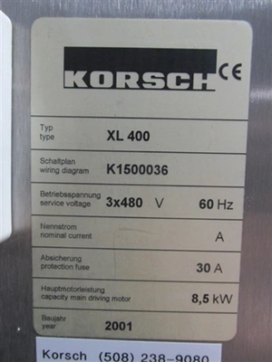 Used KORSCH _UNKNOWN_ Tablet Presses Connecticut US | DMC Industries #1281636