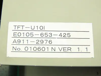 Okuma E0105-653-425-1 Operator Control Panel TFT-U10I OSP-U100L