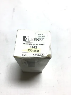 Henry 5242 Pressure Relief Valve 3/4″In 350PSIG