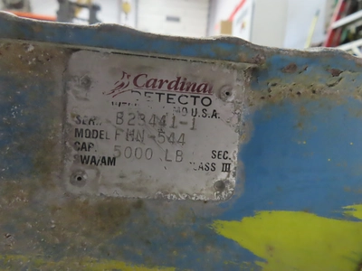 Cardinal Detecto Digital Floor Scale, 5000 pound capacity