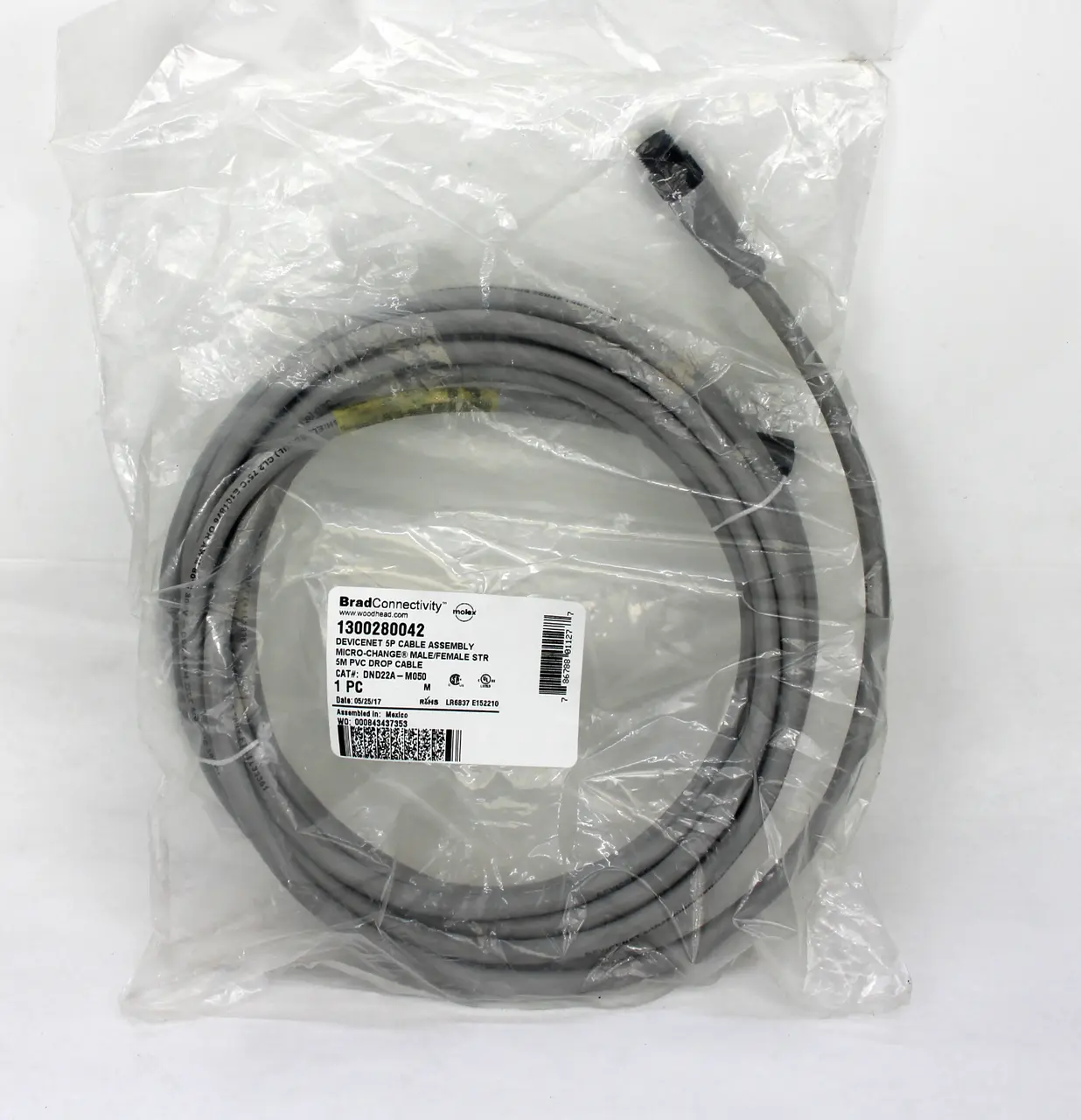 NEW BRAD CONNECTIVITY DND22A-M050