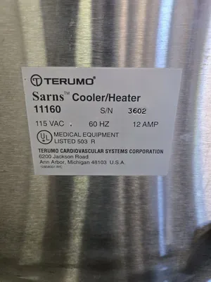 Used Terumo Sarns 11160 Patient Warmers California US | Surplus Service #1465151