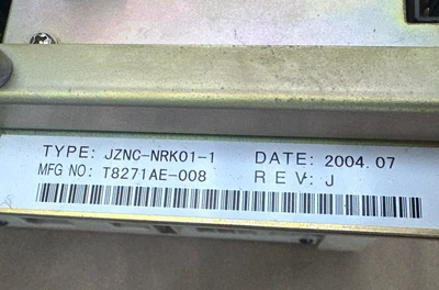 USED Yaskawa Electric JZNC-NRK01-1