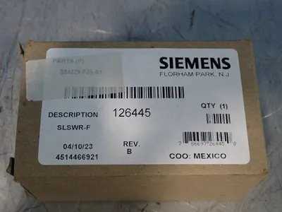 New | in-Stock 2023 SIEMENS S54329F25A1 Safety Products (Other) Ohio US | HGR 24 #1150655