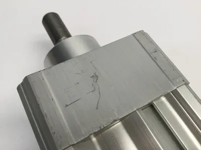 CVAS2V 63 X 10 .5 | PHD CVAS2V Pneumatic Cylinder 63mm Bore 10.5" Stroke - Used