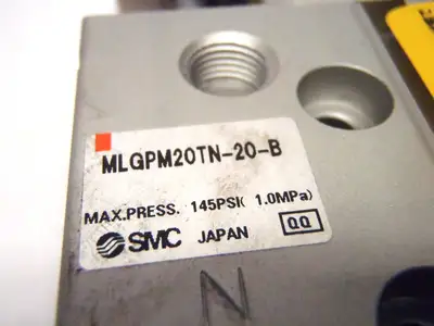 MLGPM20TN-20-B | SMC  Locking Slide Bearing Cylinder 20mm Bore 20mm Stroke - New – Open Box