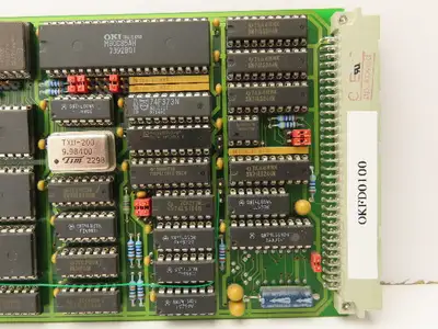 Celio OKFD0100 Graphic Art PLC Slot Rack Control Card 	Viscolor 2200
