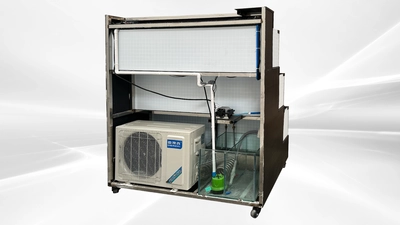 171-0324 60" Live Seafood Self Contained Sea Water Lobster Tank Cooler