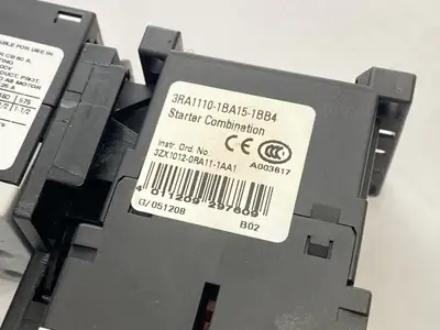 Used Siemens Contactor Starter Combination 1.4-2A 400VAC 24VDC PLC Contactors Michigan US | Maverick Industrial Sales #1401893