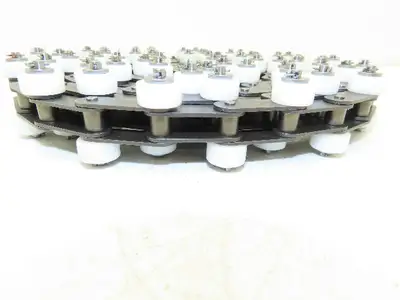 Tsubaki RF2040S-1LPSR-T-CP Chain Outboard Rollers 10' Long 1" Double Pitch