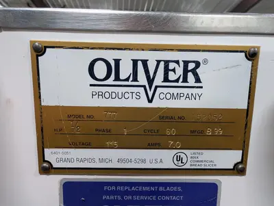 USED 1999 OLIVER PRODUCTS COMPANY 777