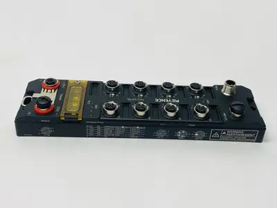 NEW KEYENCE 8-PORT MULTI-PROTOCOL COMPATIBLE IO-LINK MASTER MODULE