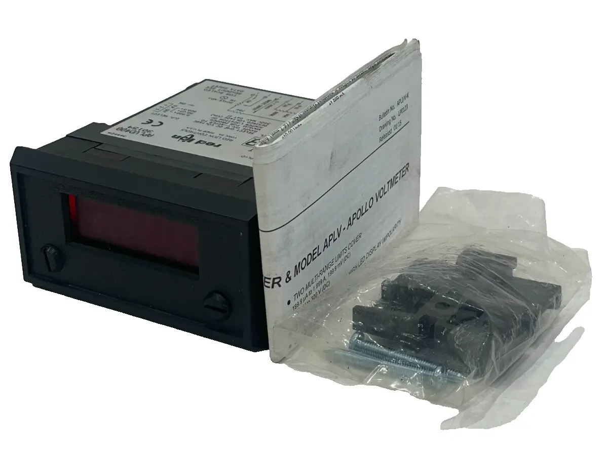 NEW RED LION CONTROLS APLVD400 DIGITAL PANEL METER