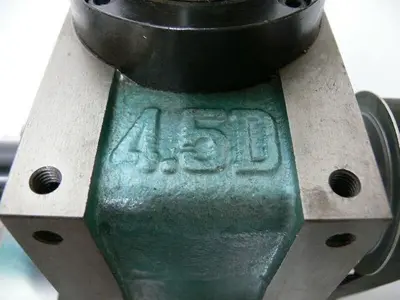 USED TUNG LEE 5IK90GU-C INDUCTION MOTOR W/ 4.5D 20127 6-270 GEAR UNIT ASSEMBLY