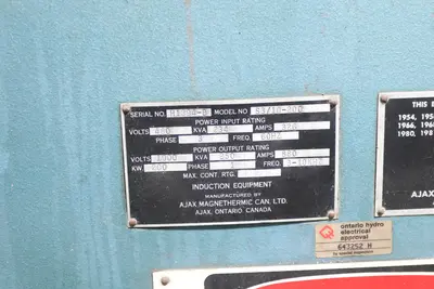 USED AJAX ELECTRIC S3-10-200