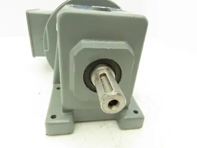 Stober B21R 80 G4 Inline Gearmotor 1Hp 273rpm 6.3:1 220-480V 3PH -Brake Removed-