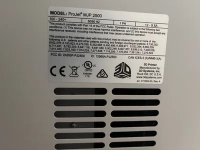 2018 3D SYSTEMS PROJET MJP 3600 3D Printers | Asset Exchange Corporation (4)