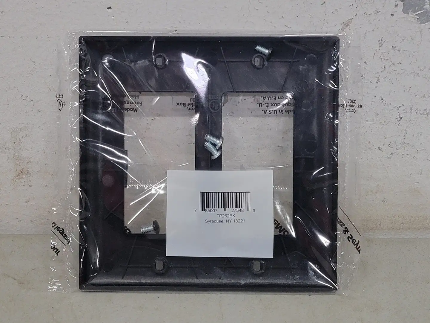 NEW PASS & SEYMOUR TP262-BK