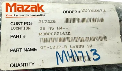 NEW MAZAK R30PC001630 SWITCH 0T-10BP-B L=500