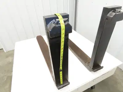 1412002R 4-3/4x42" Class 3 Steel Forklift Forks 20" Carriage 1-Pair HX1650X500