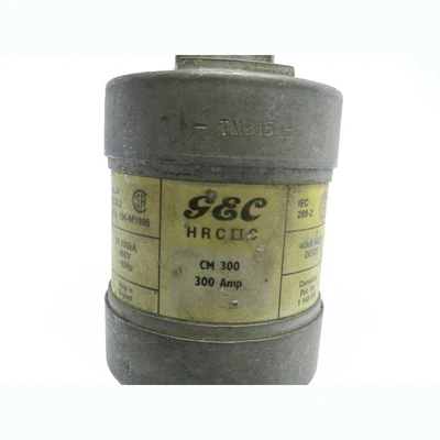 300 AMP G&C FUSE
