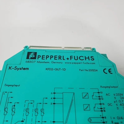 Used Pepperl + Fuchs KFD2-GUT-1.D Misc Industrial Equipment California US | American Industrial Supply Co. #1377225