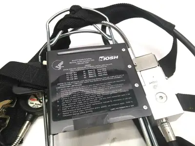 Used SCOTT Industrial SCBA Harness and Backframe Assembly Respirators / Ventilators Michigan US | Maverick Industrial Sales #1397299
