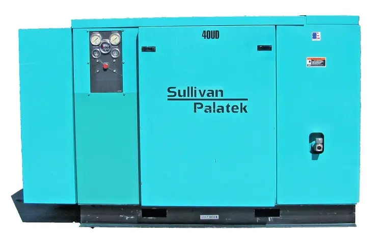 Used SULLIVAN PALATEK 40UDGGW Rotary Screw & Sliding Vane Air Compressors California US | Bay Line Tool #928249