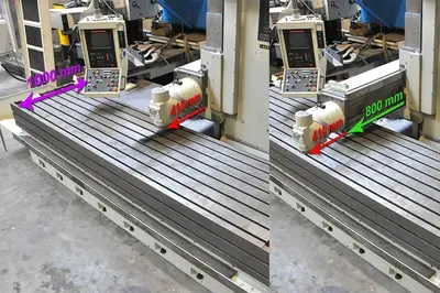 USED TIGER X: 3023 - Y: 1528 - Z: 800 MM CNC