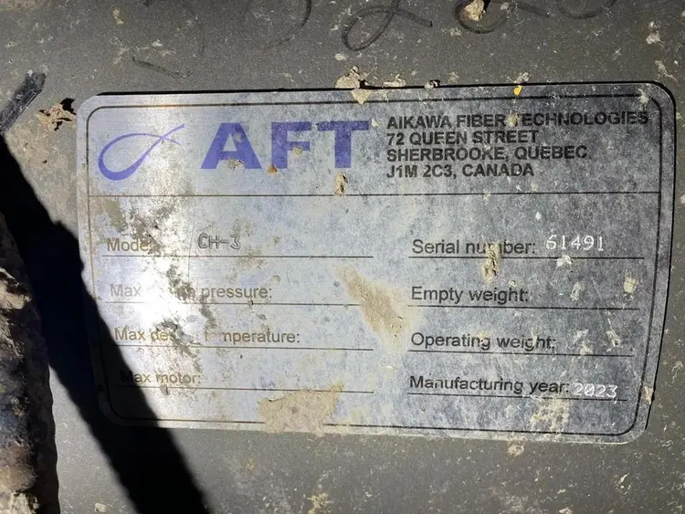 Used AFT CH3 In-Line Pressure Screener Pennsylvania US | Global Equipment International, LLC #878173