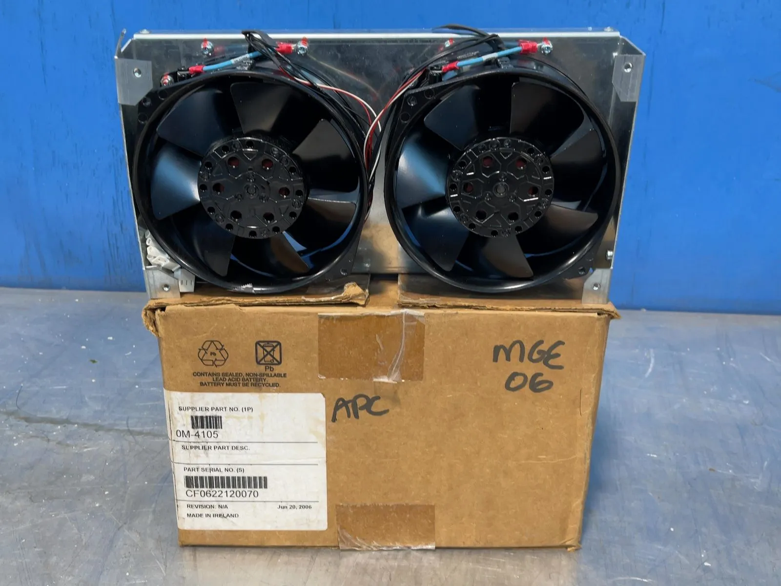Used APC 0M4105 Electronic Component Fans Ohio US | HGR 24 #1175583