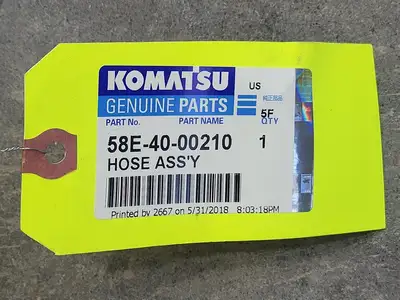 NEW KOMATSU 58E-40-00210