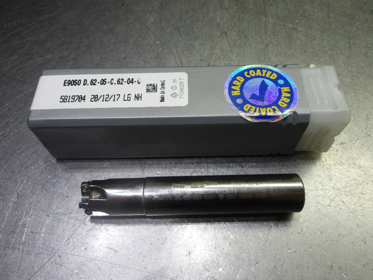 Iscar 5/8" 5 Flute Coolant Thru Endmill E90S0 D.62-05-C.62-04-C (LOC3337)