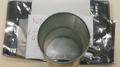 Used L ETP 2" C Stainless Steel 4-set Screws Couplings